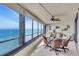 Relaxing sunroom with amazing ocean view at 840 The Esplanade N # 703, Venice, FL 34285