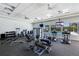 Community fitness center with various equipment at 9824 Haze Dr, Venice, FL 34292