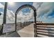 Entrance to fishing pier with rules posted at 1035 Beckley Cir, Venice, FL 34292