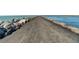 Long fishing pier extending into the ocean at 1035 Beckley Cir, Venice, FL 34292