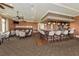 Indoor bar and lounge area with comfortable seating at 10792 Tarflower Dr # 202, Venice, FL 34293