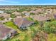 Aerial view of home with backyard oasis at 11409 Okaloosa Dr, Venice, FL 34293