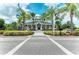 Community clubhouse with palm trees at 11409 Okaloosa Dr, Venice, FL 34293