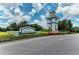 Grand Palm community entrance sign at 11409 Okaloosa Dr, Venice, FL 34293