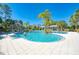 Inviting community pool with plenty of room for swimming and relaxing at 11409 Okaloosa Dr, Venice, FL 34293