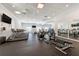 Fitness center with cardio and weight equipment at 11409 Okaloosa Dr, Venice, FL 34293