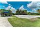 Beach volleyball court with picnic tables nearby at 11409 Okaloosa Dr, Venice, FL 34293