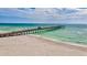 Scenic pier extending over tranquil ocean waters at 12460 Davie Ct, Venice, FL 34293