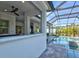 Relax and enjoy the view from this screened pool area at 12460 Davie Ct, Venice, FL 34293