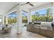 Enjoy this luxurious pool and spa from the outdoor kitchen at 12460 Davie Ct, Venice, FL 34293