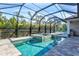 This gorgeous pool and spa is perfect for relaxation at 12460 Davie Ct, Venice, FL 34293