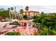 Community splash pad with seating and shade structures at 12460 Davie Ct, Venice, FL 34293