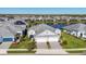 Aerial view of homes and landscaping at 12488 Palatka Dr, Venice, FL 34293