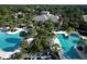 Resort-style community pool with lap lanes at 12488 Palatka Dr, Venice, FL 34293