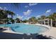Large community pool with water slide at 12488 Palatka Dr, Venice, FL 34293