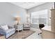 Home office with seating area and desk at 12488 Palatka Dr, Venice, FL 34293