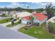 Property is situated on a quiet street in a residential neighborhood at 135 Braemar Ave, Venice, FL 34293