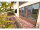 Private patio with brick pavers and access from the living area at 1437 57Th W St # 1437, Bradenton, FL 34209