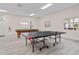 Game room features ping pong and pool tables at 1531 Placida Rd # 1-103, Englewood, FL 34223