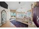 Main bedroom with ocean views and a large bed at 213 The Esplanade S, Venice, FL 34285