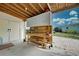 Outdoor workshop under carport at 3300 Blue Jay Ln, Englewood, FL 34224