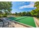 Enjoy a relaxing game of bocce ball outdoors at 400 Maraviya Blvd, Nokomis, FL 34275
