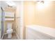 Clean bathroom with shower, toilet, and vanity at 408 Cerromar S Cir # 132, Venice, FL 34293