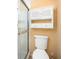 Simple bathroom with toilet and shower at 408 Cerromar S Cir # 132, Venice, FL 34293