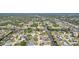 Wide aerial view of neighborhood and waterways at 4310 Albacore Cir, Port Charlotte, FL 33948