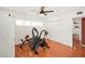 Home gym with a stationary bike and weight machine at 4310 Albacore Cir, Port Charlotte, FL 33948