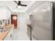 Updated kitchen, stainless steel appliances and wood countertops at 4310 Albacore Cir, Port Charlotte, FL 33948