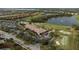 Aerial view of community with golf course at 438 Grand Preserve Cv, Bradenton, FL 34212