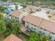 Aerial view showing the property and the surrounding neighborhood at 440 Palmetto Ct # 3, Venice, FL 34285