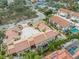 Aerial view showcasing the property's location and surrounding area at 440 Palmetto Ct # 3, Venice, FL 34285