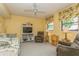 Cozy den with daybed and comfortable seating at 440 Palmetto Ct # 3, Venice, FL 34285