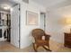 Walk-in closet with ample storage space and built-in shelving at 840 The Esplanade N # 104, Venice, FL 34285
