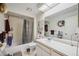 Clean bathroom featuring a shower/tub combo at 958 Sunridge Dr # H3, Sarasota, FL 34234