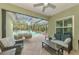 Relaxing pool patio with seating area and access to the pool at 12386 Sagewood Dr, Venice, FL 34293