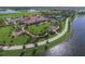 Community clubhouse with gazebo and lake views at 13836 Karina St, Venice, FL 34293