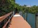 Private dock with water access and boat lift at 157 Tampa E Ave # 407, Venice, FL 34285