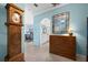 Bright entryway with a view into the kitchen and living areas at 1630 Monarch Dr, Venice, FL 34293