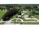Aerial view of community clubhouse and pool at 1932 W Isles Rd, Port Charlotte, FL 33953