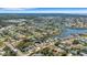 Aerial view showing home's location in a waterfront community at 1985 Fairview Dr, Englewood, FL 34223