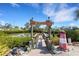 Private dock with access to the water at 1985 Fairview Dr, Englewood, FL 34223