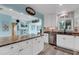 Modern kitchen with granite countertops and stainless steel appliances at 1985 Fairview Dr, Englewood, FL 34223