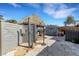 Outdoor shower and hot tub area with tiki hut at 1985 Fairview Dr, Englewood, FL 34223
