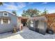 Outdoor storage area with various sheds and equipment at 1985 Fairview Dr, Englewood, FL 34223