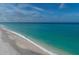 Expansive beach with crystal-clear water at 199 Palm Air Dr, Osprey, FL 34229