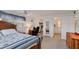 Bedroom with ensuite bath and walk-in closet at 199 Palm Air Dr, Osprey, FL 34229