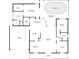 Single-story home with 2 bedrooms, 2 baths, and a spacious living area at 205 Tortuga Dr, Nokomis, FL 34275